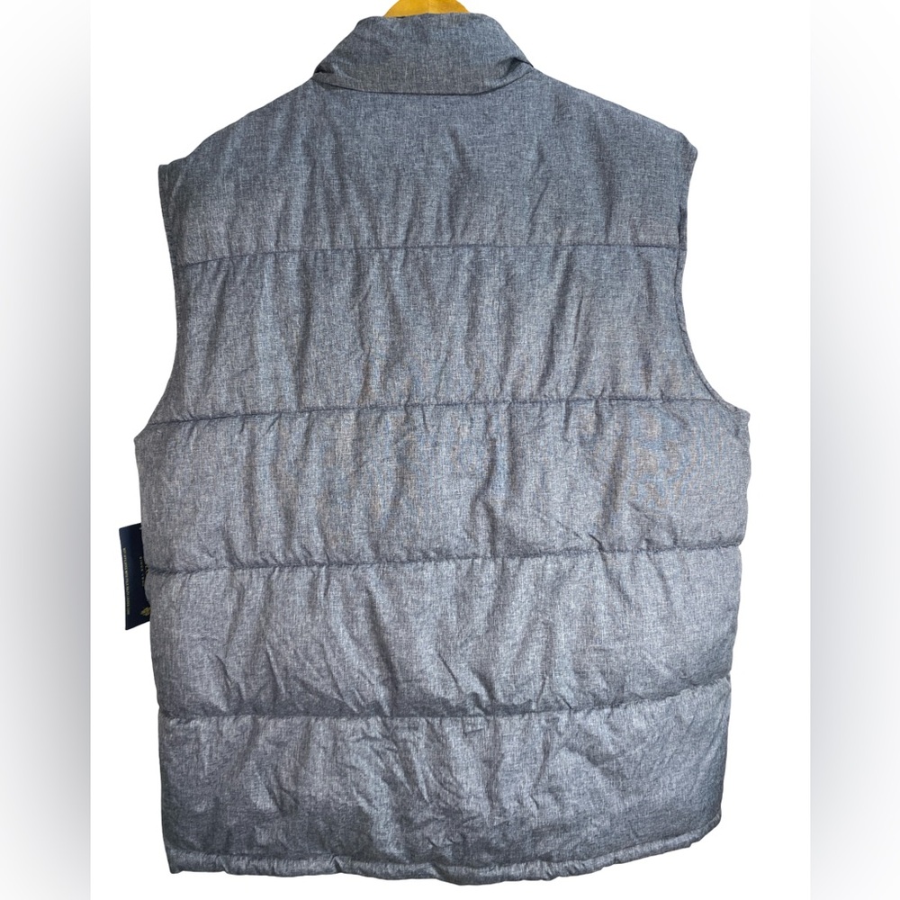 U.S.‎ Polo Assn. Men's Blue Puffer Vest - Picture 2 of 8